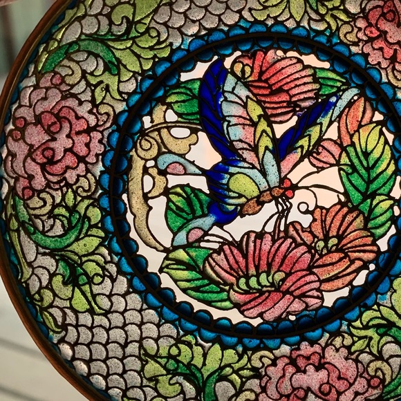 Cloisonné Dish - Picture 4 of 6